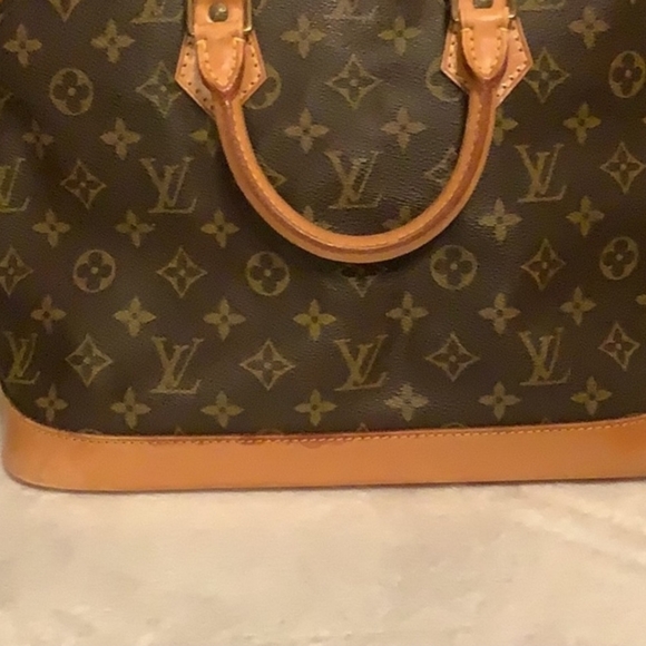 VI1923 vintage louis vuitton alma & lock/key - Picture 4 of 12